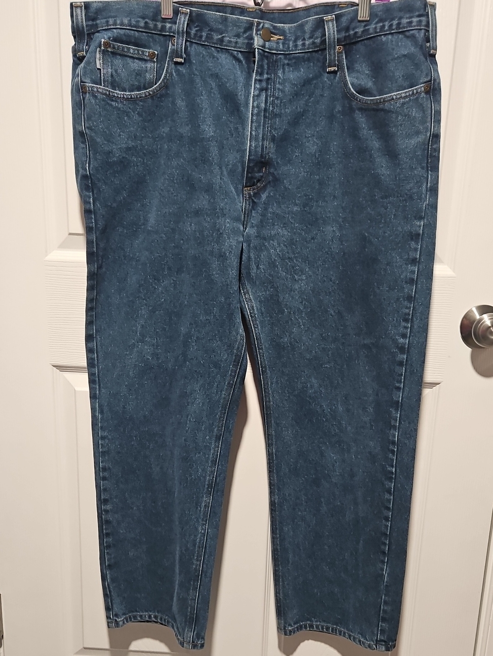 Carhartt Men's B180 DVB Traditional Fit Straight Leg Jeans 42x30